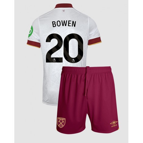 West Ham United Jarrod Bowen #20 Derde tenue Kids 2024-25 Korte Mouw (+ Korte broeken)
