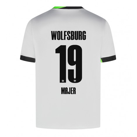 Wolfsburg Lovro Majer #19 Derde tenue 2024-25 Korte Mouw Wolfsburg Lovro Majer #19 Derde tenue 2024-25 Korte Mouw