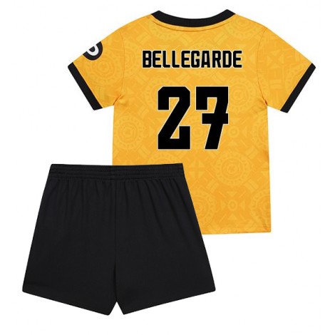 Wolves Jean-Ricner Bellegarde #27 Thuis tenue Kids 2025-26 Korte Mouw (+ Korte broeken)