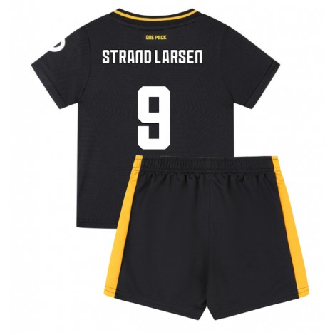 Wolves Rodrigo Gomes #19 Uit tenue Kids 2024-25 Korte Mouw (+ Korte broeken)