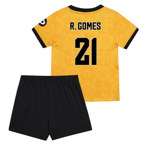 Wolves Rodrigo Gomes #21 Thuis tenue Kids 2025-26 Korte Mouw (+ Korte broeken)