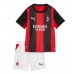 AC Milan Adrien Rabiot #12 Thuis tenue Kids 2026-27 Korte Mouw (+ Korte broeken)