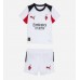 AC Milan Fikayo Tomori #23 Uit tenue Kids 2025-26 Korte Mouw (+ Korte broeken)