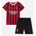 AC Milan Rafael Leao #10 Thuis tenue Kids 2024-25 Korte Mouw (+ Korte broeken)