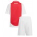 Ajax Thuis tenue Kids 2024-25 Korte Mouw (+ Korte broeken)