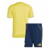 Al-Nassr Thuis tenue Kids 2025-26 Korte Mouw (+ Korte broeken)