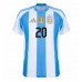 Argentinië Alexis Mac Allister #20 Thuis tenue Copa America 2024 Korte Mouw