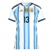 Argentinië Cristian Romero #13 Thuis tenue Dames WK 2026 Korte Mouw