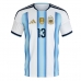 Argentinië Cristian Romero #13 Thuis tenue WK 2026 Korte Mouw