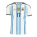 Argentinië Giuliano Simeone #17 Thuis tenue WK 2026 Korte Mouw