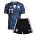Argentinië Giuliano Simeone #17 Uit tenue Kids WK 2026 Korte Mouw (+ Korte broeken)