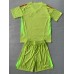 Argentinië Keeper Uit tenue Kids Copa America 2024 Korte Mouw (+ Korte broeken)