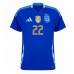 Argentinië Lautaro Martinez #22 Uit tenue Copa America 2024 Korte Mouw