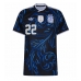 Argentinië Lautaro Martinez #22 Uit tenue Dames WK 2026 Korte Mouw