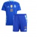 Argentinië Lionel Messi #10 Uit tenue Kids Copa America 2024 Korte Mouw (+ Korte broeken)