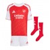 Arsenal Jurrien Timber #12 Thuis tenue Kids 2025-26 Korte Mouw (+ Korte broeken)