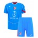 Atletico Madrid Giacomo Raspadori #22 Derde tenue Kids 2025-26 Korte Mouw (+ Korte broeken)