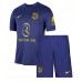 Atletico Madrid Giacomo Raspadori #22 Uit tenue Kids 2025-26 Korte Mouw (+ Korte broeken)