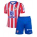 Atletico Madrid Julian Alvarez #19 Thuis tenue Kids 2024-25 Korte Mouw (+ Korte broeken)