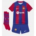 Barcelona Frenkie de Jong #21 Thuis tenue Kids 2023-24 Korte Mouw (+ Korte broeken)