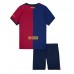 Barcelona Thuis tenue Kids 2024-25 Korte Mouw (+ Korte broeken)