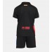 Barcelona Uit tenue Kids 2024-25 Korte Mouw (+ Korte broeken)