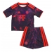 Bayern Munich Nathaniel Brown #11 Derde tenue Kids 2026-27 Korte Mouw (+ Korte broeken)