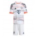 Bayern Munich Nicolas Jackson #11 Uit tenue Kids 2025-26 Korte Mouw (+ Korte broeken)