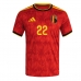 België Alexis Saelemaekers #22 Thuis tenue WK 2026 Korte Mouw
