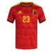 België Amadou Onana #24 Thuis tenue WK 2026 Korte Mouw