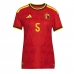 België Maxim De Cuyper #5 Thuis tenue Dames WK 2026 Korte Mouw