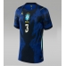 Brazilië Gabriel Magalhaes #3 Uit tenue Dames WK 2026 Korte Mouw