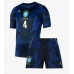 Brazilië Marquinhos #4 Uit tenue Kids WK 2026 Korte Mouw (+ Korte broeken)