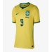 Brazilië Matheus Cunha #9 Thuis tenue Dames WK 2026 Korte Mouw