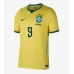 Brazilië Matheus Cunha #9 Thuis tenue WK 2026 Korte Mouw
