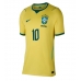 Brazilië Neymar Jr #10 Thuis tenue Dames WK 2026 Korte Mouw