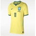 Brazilië Raphinha Belloli #11 Thuis tenue Dames WK 2026 Korte Mouw