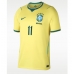 Brazilië Raphinha Belloli #11 Thuis tenue WK 2026 Korte Mouw