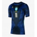 Brazilië Raphinha Belloli #11 Uit tenue Dames WK 2026 Korte Mouw