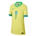Brazilië Vinicius Junior #7 Thuis tenue Dames Copa America 2024 Korte Mouw