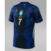 Brazilië Vinicius Junior #7 Uit tenue WK 2026 Korte Mouw