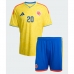 Colombia Juan Fernando Quintero #20 Thuis tenue Kids WK 2026 Korte Mouw (+ Korte broeken)