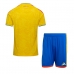 Colombia Thuis tenue Kids WK 2026 Korte Mouw (+ Korte broeken)