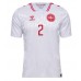 Denemarken Joachim Andersen #2 Uit tenue EK 2024 Korte Mouw