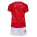 Denemarken Thuis tenue Kids EK 2024 Korte Mouw (+ Korte broeken)