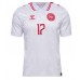 Denemarken Victor Kristiansen #17 Uit tenue EK 2024 Korte Mouw