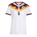 Duitsland Aleksandar Pavlovic #5 Thuis tenue Dames WK 2026 Korte Mouw