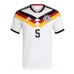 Duitsland Aleksandar Pavlovic #5 Thuis tenue WK 2026 Korte Mouw