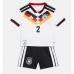 Duitsland Antonio Rudiger #2 Thuis tenue Kids WK 2026 Korte Mouw (+ Korte broeken)