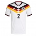 Duitsland Antonio Rudiger #2 Thuis tenue WK 2026 Korte Mouw